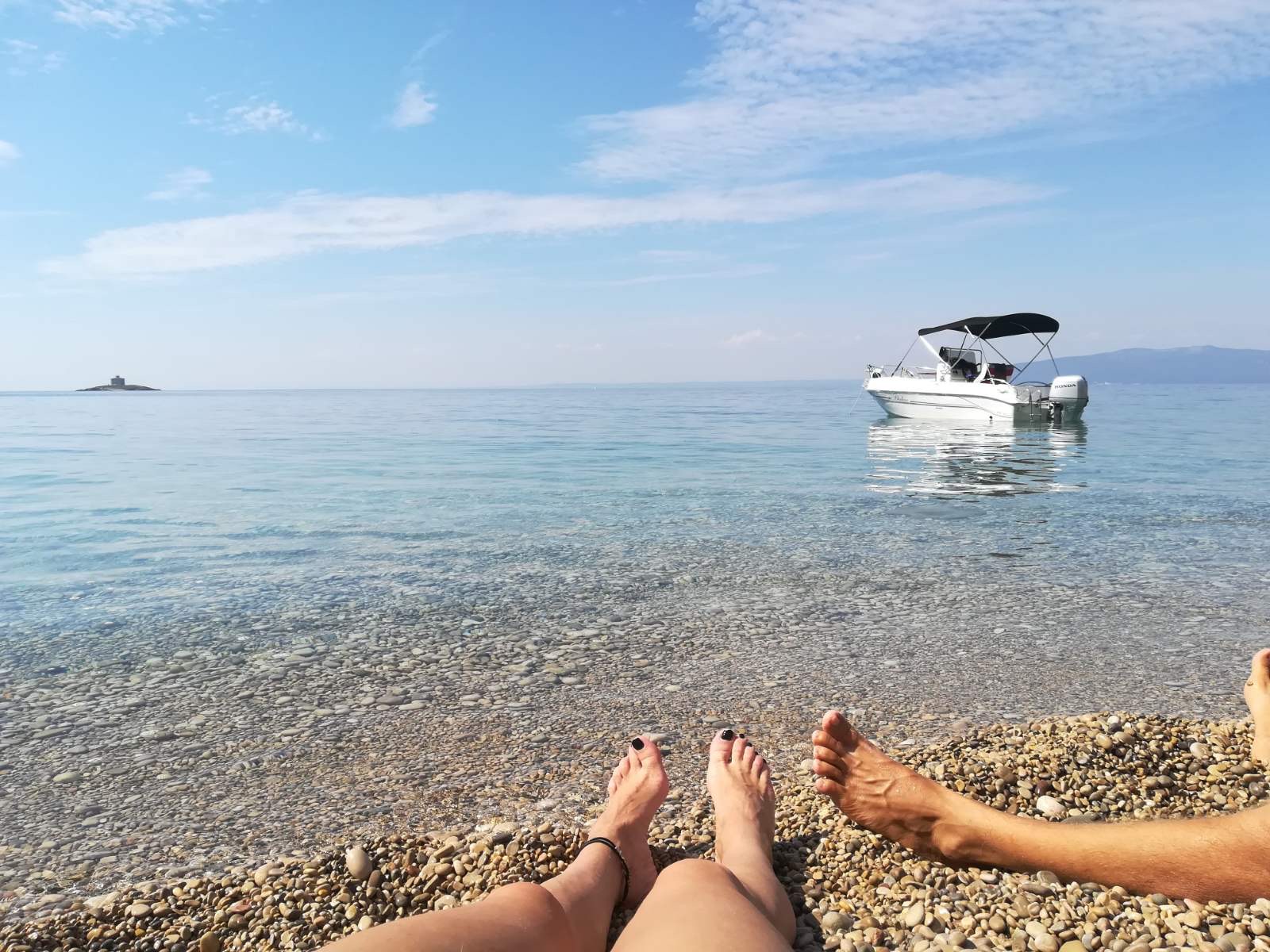 Bluline 19 speedboat in Rabac