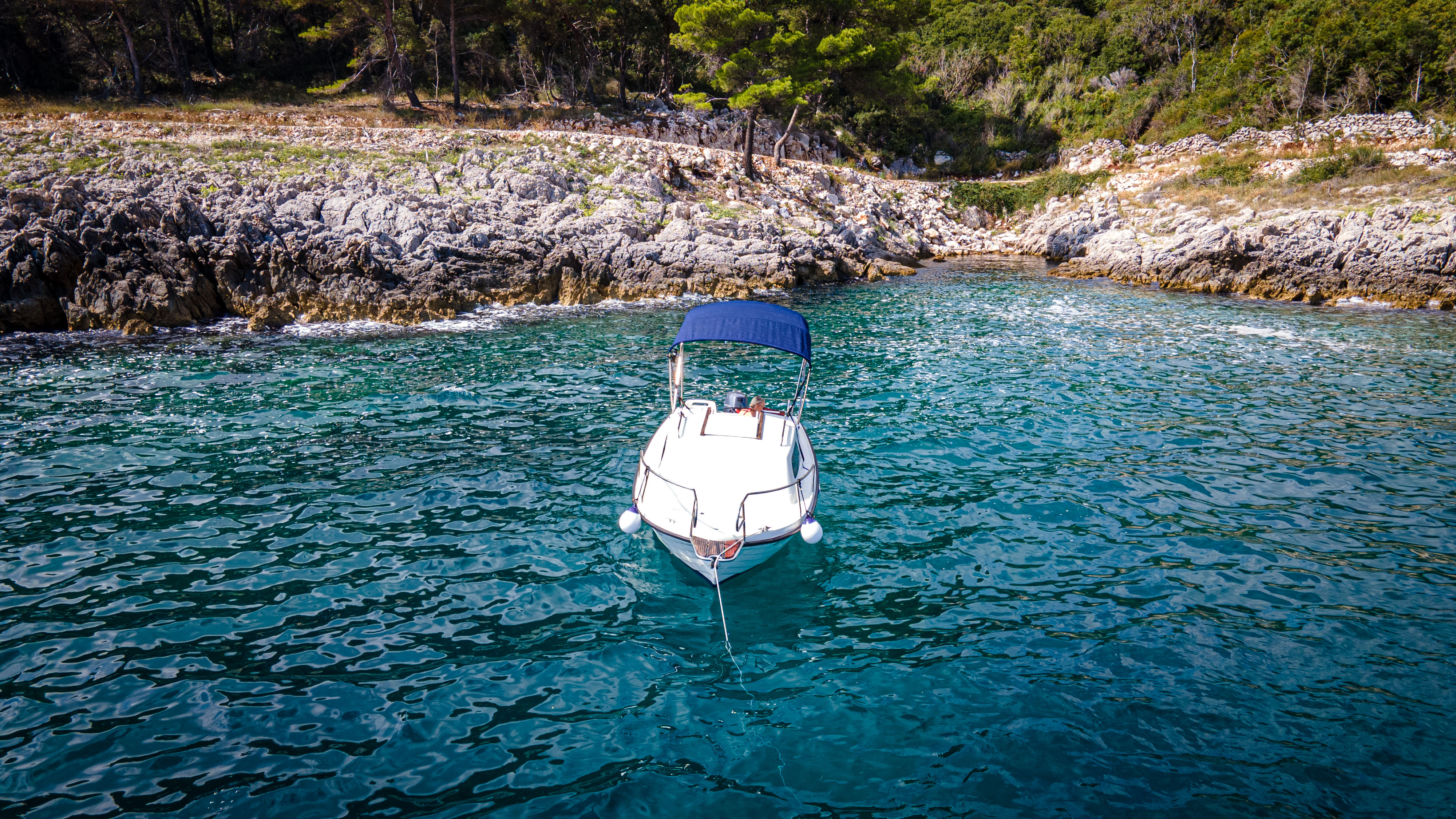 Dalmatinka on the Adriatic